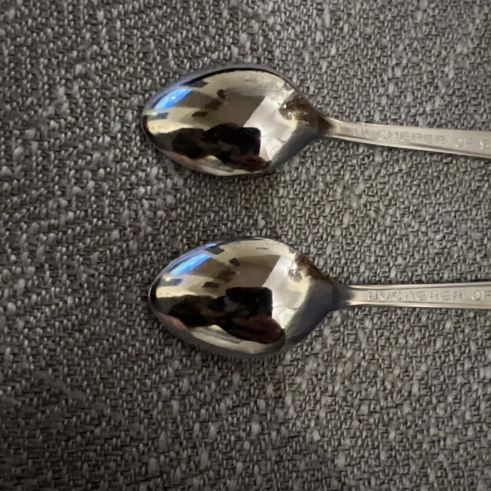 ROLEX Lucerne/Geneve Bucherer Switzerland Collectors Spoon Set Lot of 2